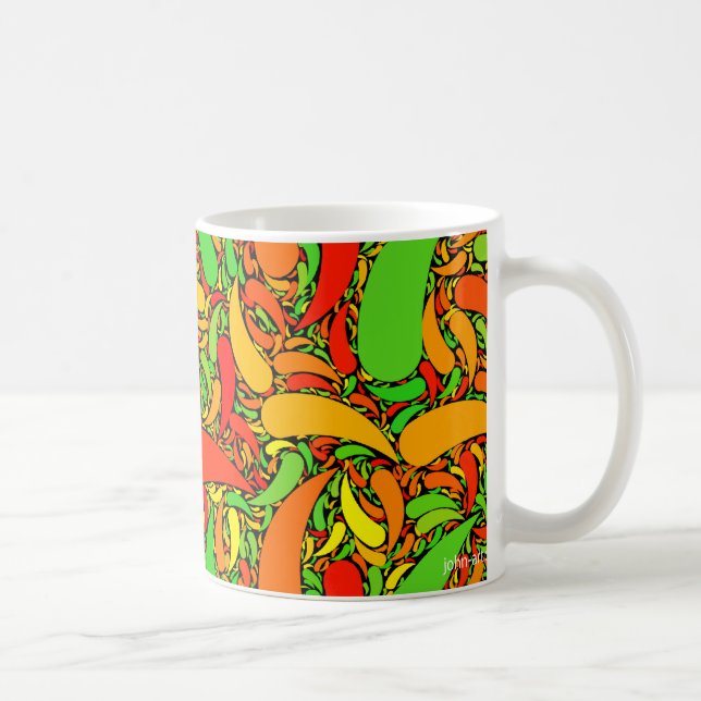 varmt och peppery kaffemugg (Höger)