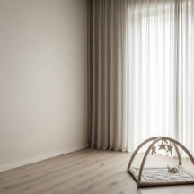 Varmt Off-White Baby Tapet Lugna Barnkammartapeter