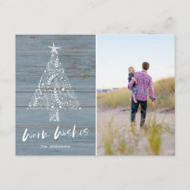 Varmt önskade kuststrand Florida familjefoto Helg Vykort