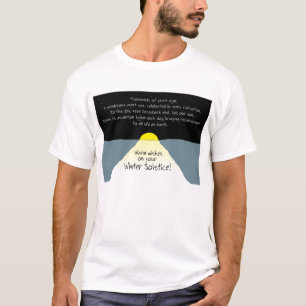 Varmt önskemål på din vinterSolstice! T Shirt