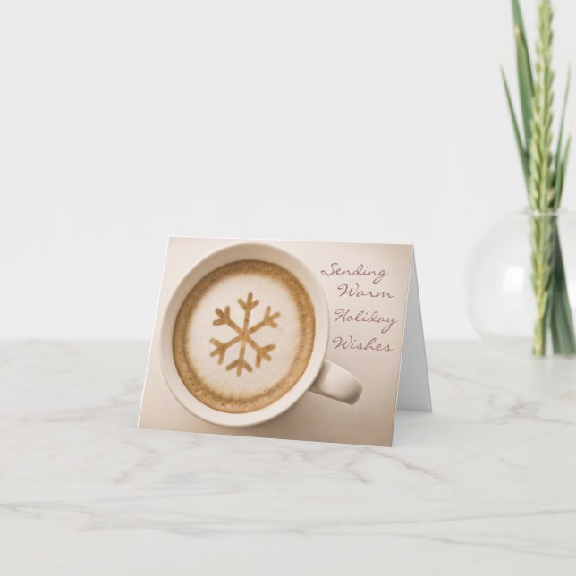 Varmt önskemålhelgdagkort helgkort (Framsida)