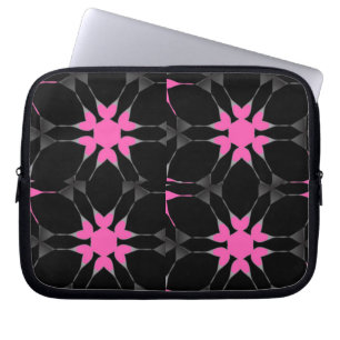 Varmt retro rosa bärbar datorfodral