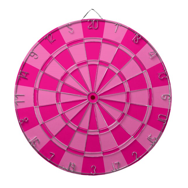 Varmt Rosa Darttavla (Framsidan)