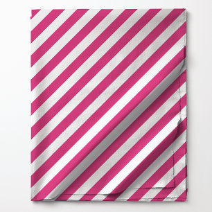 Varmt rosa diagonala ränder mönster tyg