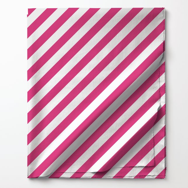 Varmt rosa diagonala ränder mönster tyg (Skapare uppladdad)