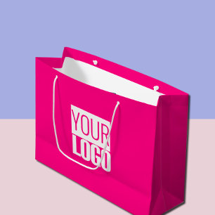 Varmt Rosa - lägg till fet logotyp