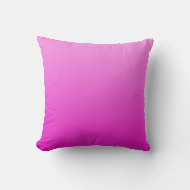 Varmt Rosa Nedsänkta Moderna Trendiga Dekorationer Kudde (Framsida)