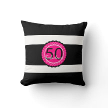 Varmt Rosa och Svart 50 & Fantastisk Födelsedagspr