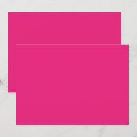 Varmt Rosa Tacksamhetskort | Djärv Minimalistisk S