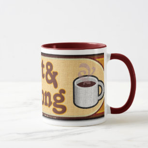 Varmt & starkt kaffe mugg