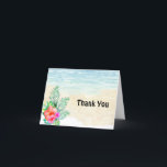 Varmt tack-kort för destination bröllop tack kort<br><div class="desc">Varmt tack-kort för destination bröllop</div>