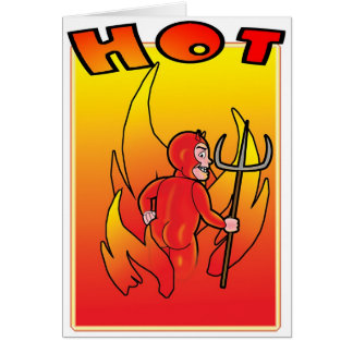 Varmt & uppnosigt hälsningskort