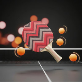 Varmt V-chevron Pingisracket