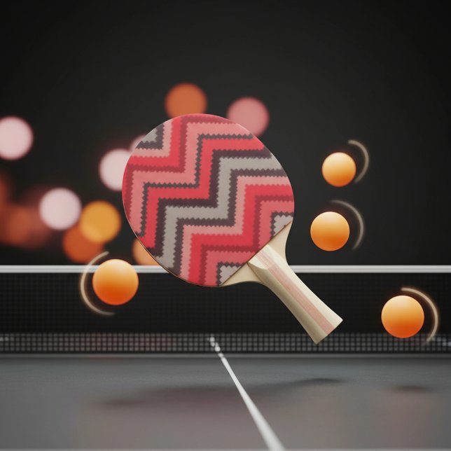 Varmt V-chevron Pingisracket (Skapare uppladdad)