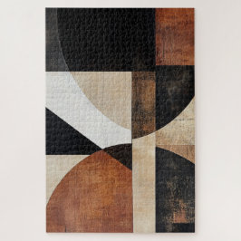 Varmtad geometrisk design för Rustic stlye Pussel