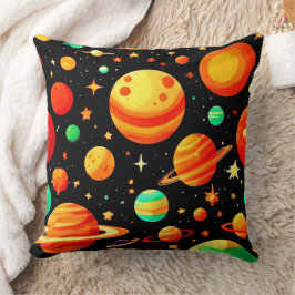 Varmtandad konsomisk Tecknad konst Kudde