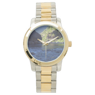 Varmur med Idaho-flodscen. Armbandsur
