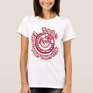 Varna! Äta på ditt eget riskerar! T-tröja Tee Shirt