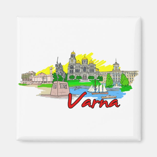 Varna - Bulgarien.png Magnet (Framsidan)