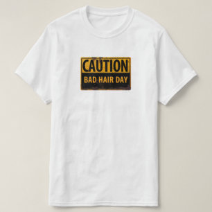VARNA dåligahårdagen - metallfaravarning T Shirt