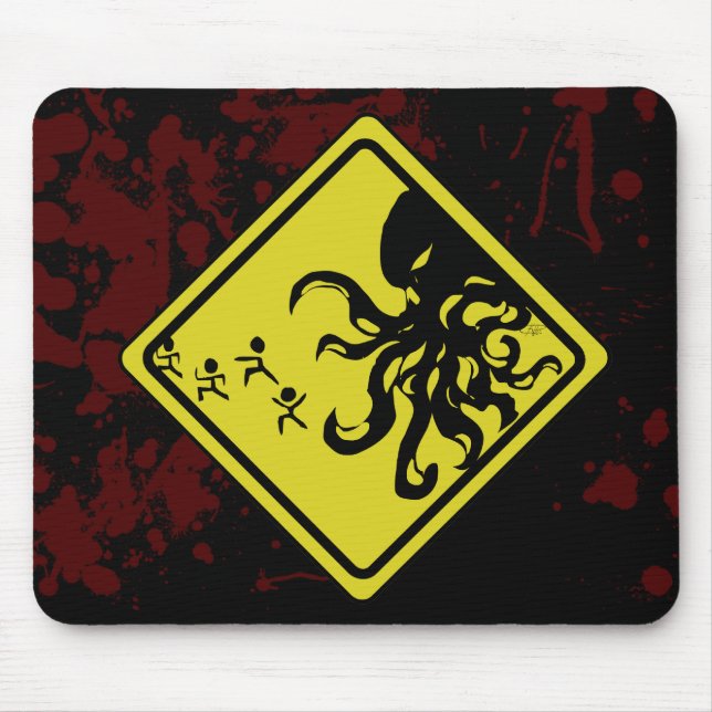 Varna den Cthulhu musen vadderar Musmatta (Framsidan)