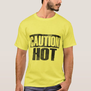 Varna den gula skjortan för hetten tee shirt