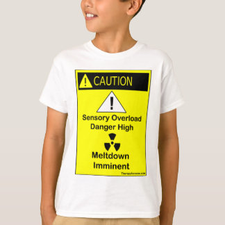 Varna den sensoriska överbelastningsskjortan tee shirt