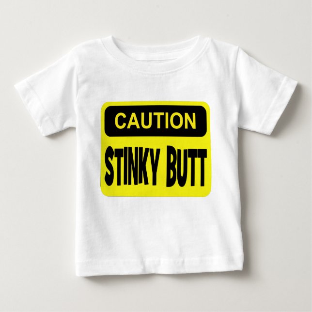 Varna den stinky ändan t shirt (Framsida)