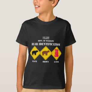 Varna för Gummi björn - Tahoe djurliv T Shirt