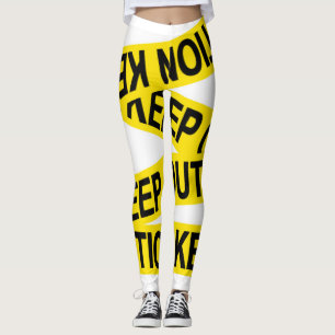 Varna håller ut för att tejpa leggings