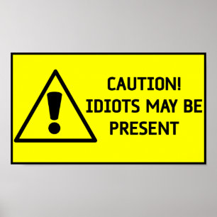 Varna idioter poster