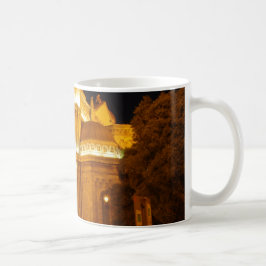 Varna katedral på natten kaffemugg