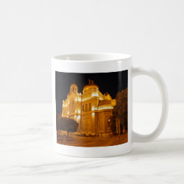 Varna katedral på natten kaffemugg