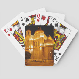 Varna katedral på natten spel kort