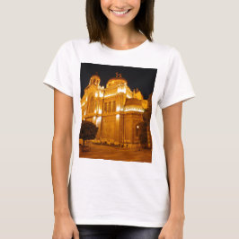Varna katedral på natten tee shirt
