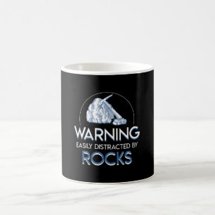 Varna lätt förströdd geologisten kaffemugg