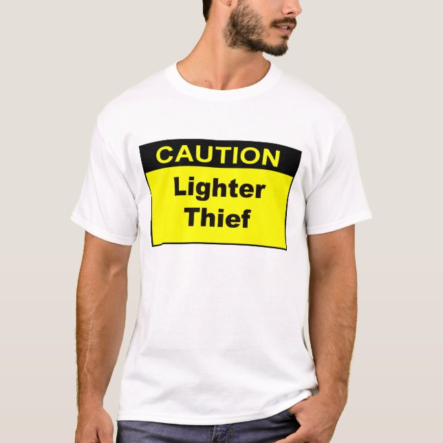 Varna mer ljus tjuv t-shirt (Framsida)