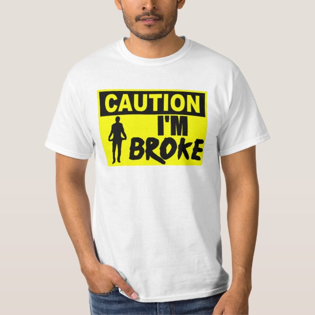Varna! Mig fattig förmiddag Tee Shirt (Framsida)
