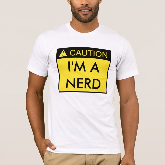 Varna: Mig förmiddag en Nerdskjorta T-shirt (Framsida)