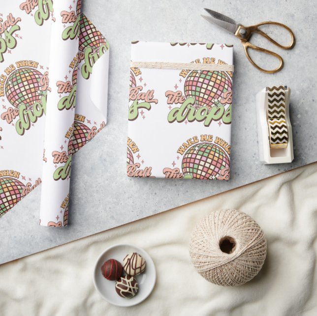 Varna mig när Boll går ner 2024 Presentpapper (Hantverk)