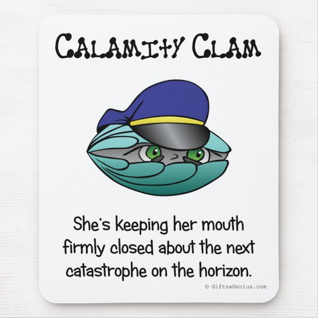 Varna om den nästa katastrofen musmatta (Framsidan)