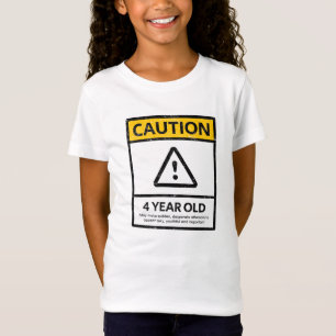 VARNA skjortan för 4 den åriga 4e T Shirt