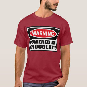 Varna som DRIVAS AV CHOKLADmanar mörka T-tröja T-shirt