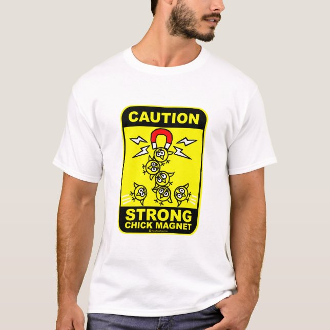 Varna! stark chickmagnet tee shirt (Framsida)