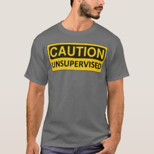 "Varna: Unsupervised" rolig T-tröja T Shirt