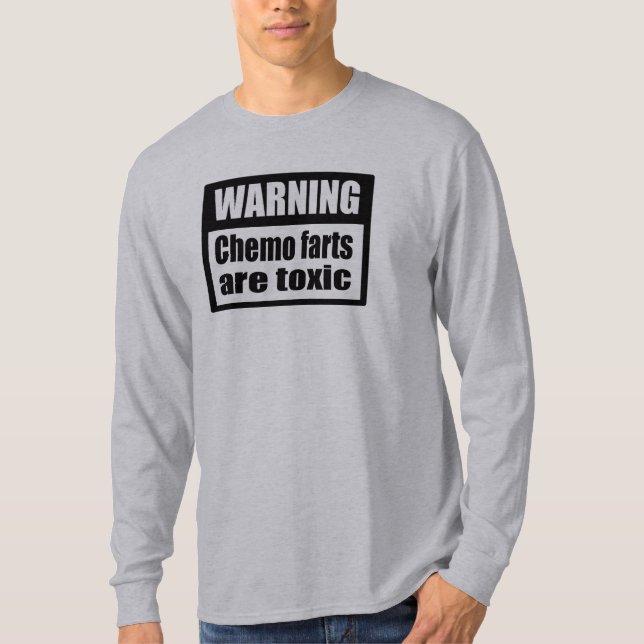 VARNANDE Chemo fisar är den giftliga T-shirt (Framsida)