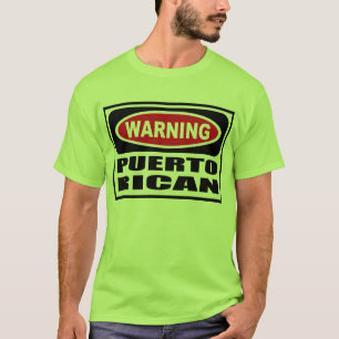 Varnande manar för PUERTO RICAN T-tröja Tröja