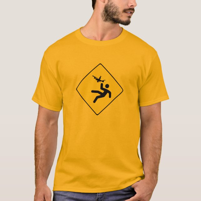 Varnande Quadcopter T-shirt (Framsida)