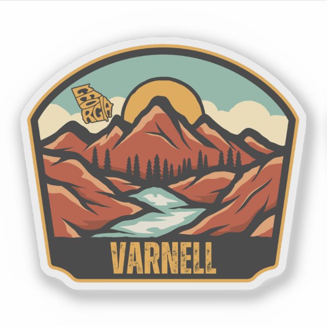 Varnell, Georgia Klistermärken (Framsida)