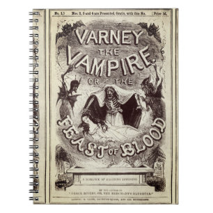 Varney the Vampire (Publikationstäcke) Anteckningsbok